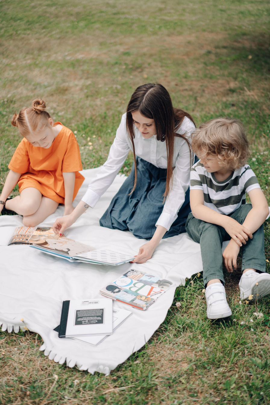 Children in the garden
